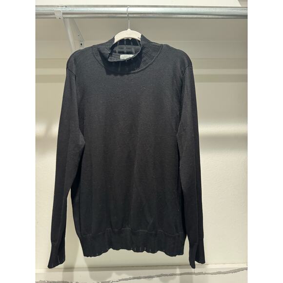 Joseph A. Sweaters - Lot of 2 Joseph A. qu'est-ce que c'est silk Sweater Size XL Black